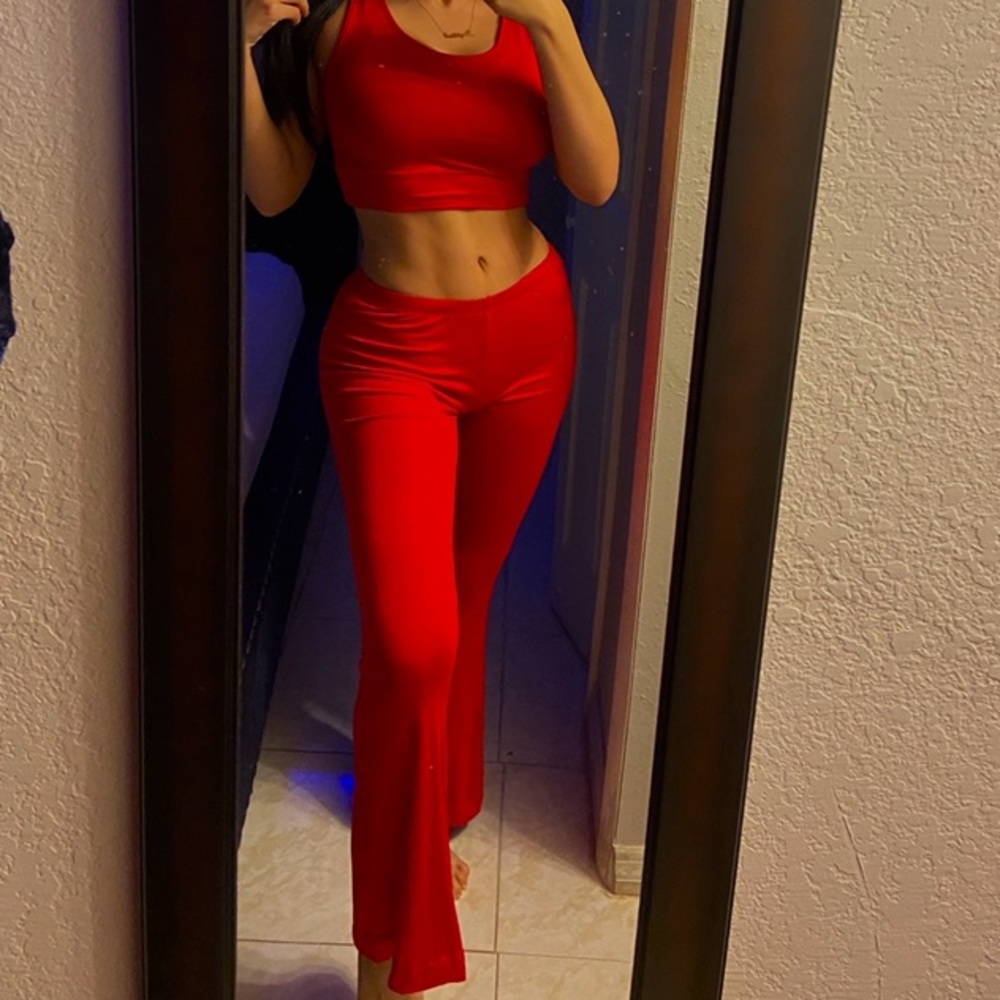 Two piece matching set (Red)
